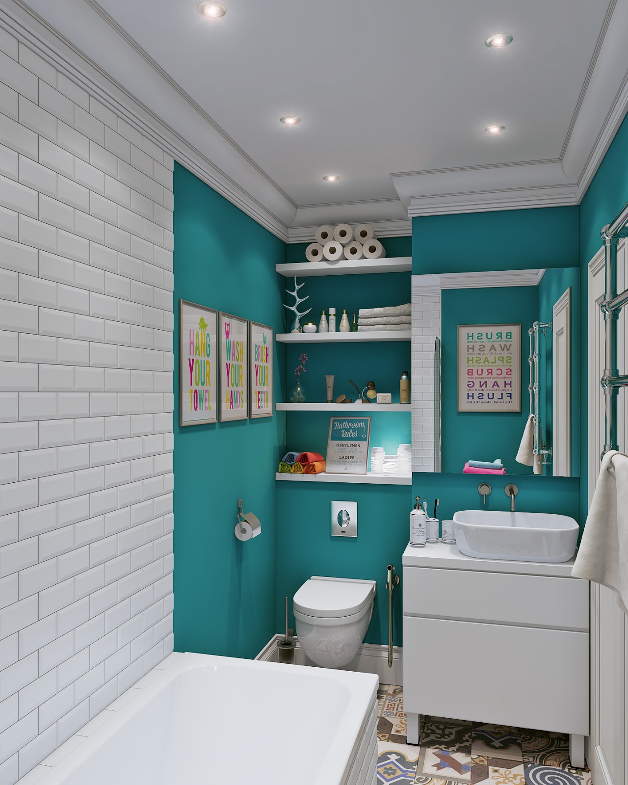 Progetto bagno con lavatrice : progettare un bagno con lavatrice ...