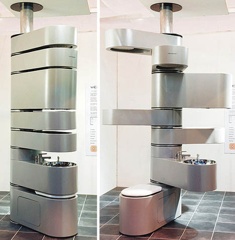 Soluzioni estreme per bagni piccoli casa.it Bagni piccolissimi soluzioni