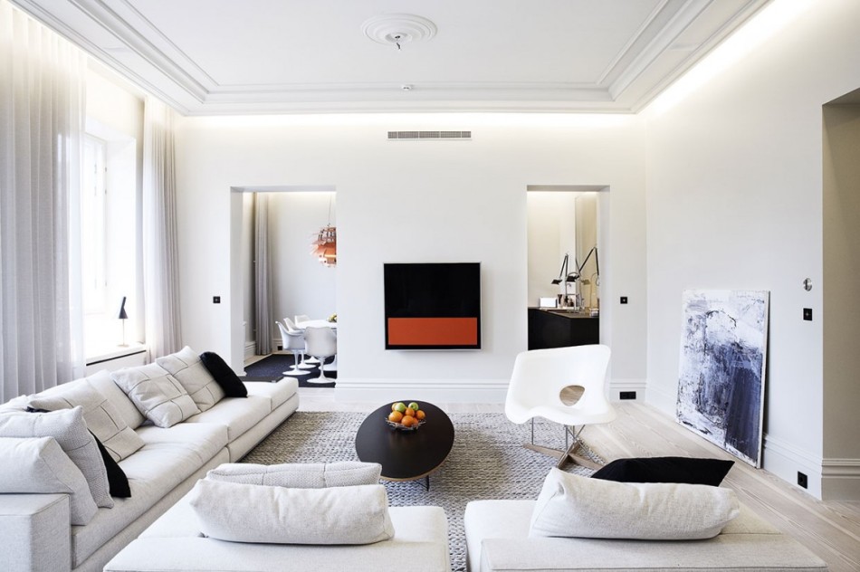 Bianco e nero, un mix minimal di eleganza e raffinatezza casa.it Pitture per appartamenti