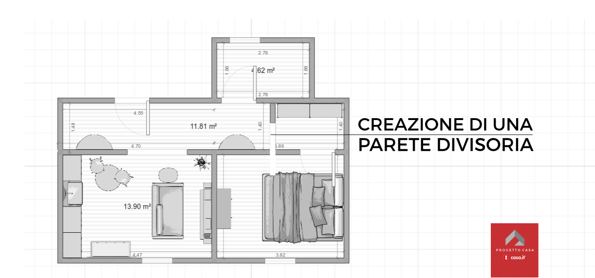 La cabina armadio nel corridoio casa.it Progetto camera da letto