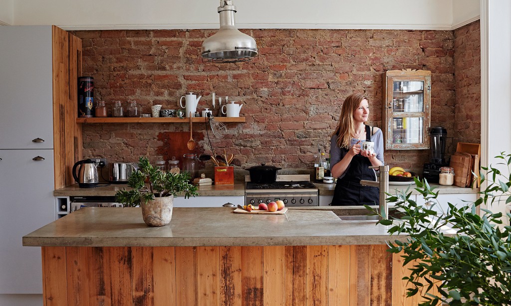 cucina-mattoni-a-vista