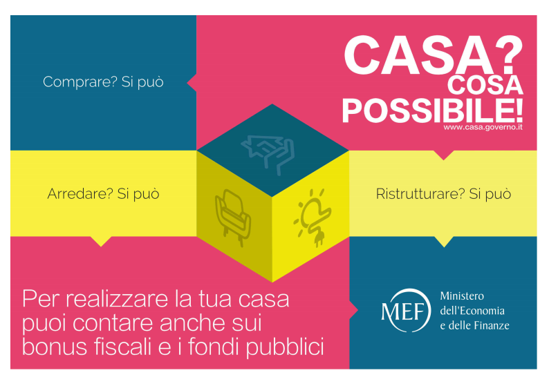 Casaconviene, la nuova iniziativa sulla casa del ministero dell ... Casa nuova cosa comprare