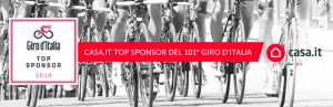 Casa.it Top Sponsor del Giro 101
