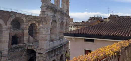 attico con vista Arena di Verona
