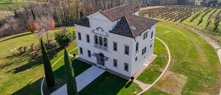 Villa Veneta con vigneto di Prosecco DOCG