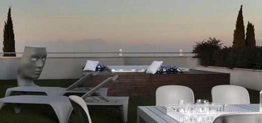 attico di Blanco sul lago di Garda